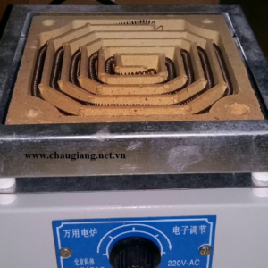 Bếp điện đơn may xo phân tích mẫu
