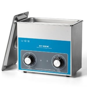 Bể rửa siêu âm 6 lít Model VGT-1860QTD Stainless